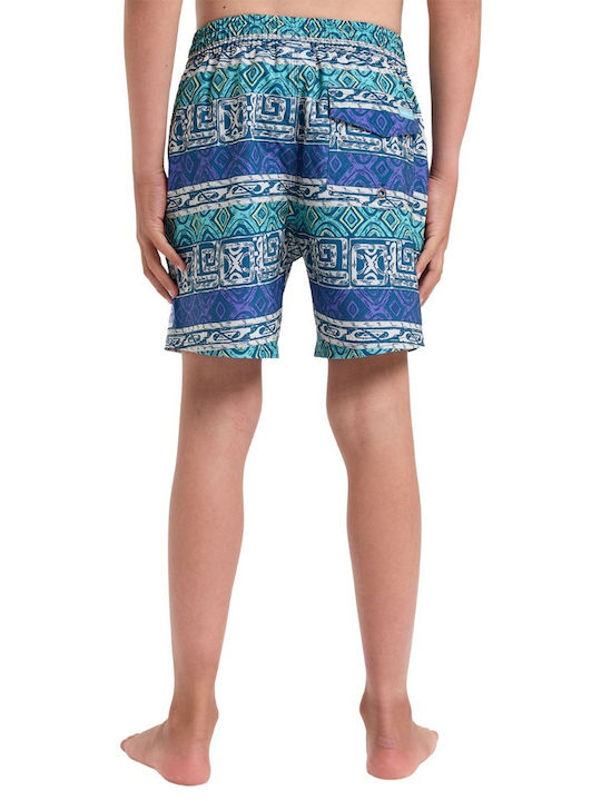 Quiksilver Surfsilk Kids Swimwear Swim Shorts Dusted Peri