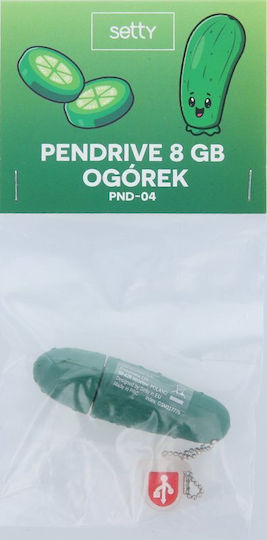 Setty Pendrive 8gb Cucumber Pnd-04