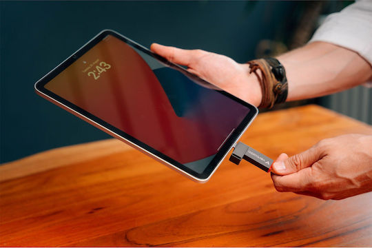 Verbatim Dual 1.0TB USB 2.0 Stick με σύνδεση USB-A & USB-C Γκρι
