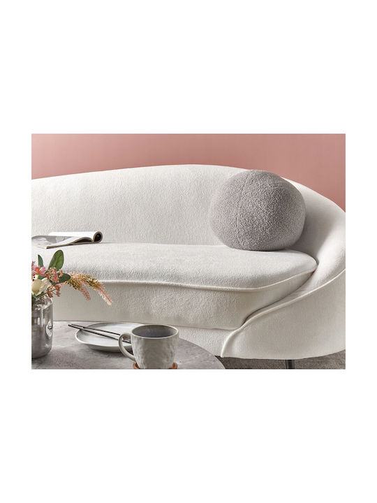 Beliani Μαξιλάρι Καναπέ Gray 30x30εκ.