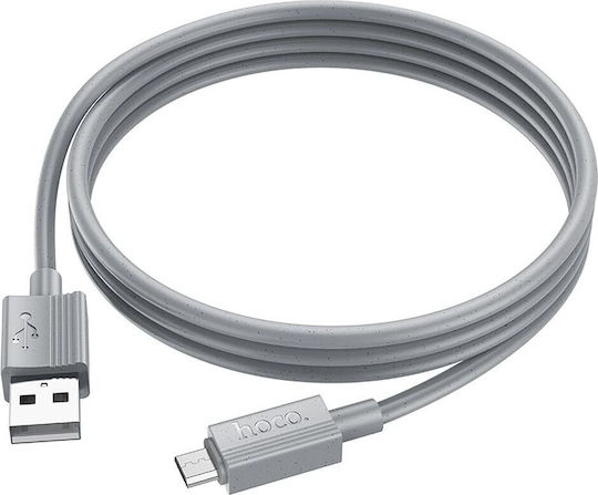 Hoco Regulär USB 2.0 auf Micro-USB-Kabel Gray 1m 1Stück