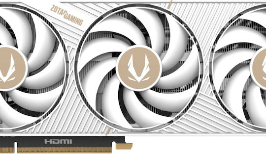 Zotac GeForce RTX 5070 12GB GDDR7 AMP White Edition Placă Grafică