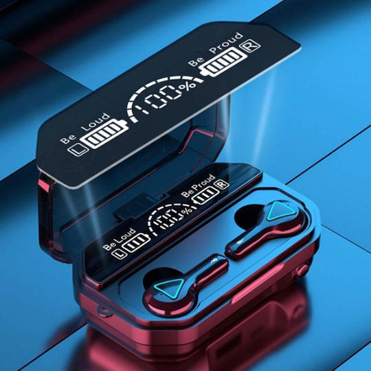 Earbud Bluetooth Handsfree Căști cu Rezistență la Transpirație și Carcasă de Încărcare Powerbank Charging Case, Waterproof IPX7
