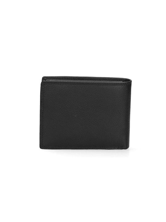 Δερμάτινο Ανδρικό Πορτοφόλι με RFID Μαύρο