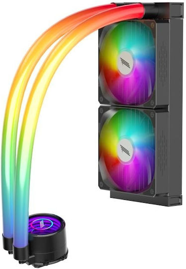 1STPLAYER Mothra MT240 Infinite Υδρόψυξη AIO CPU με 2 Ανεμιστήρες 120mm και ARGB Φωτισμό