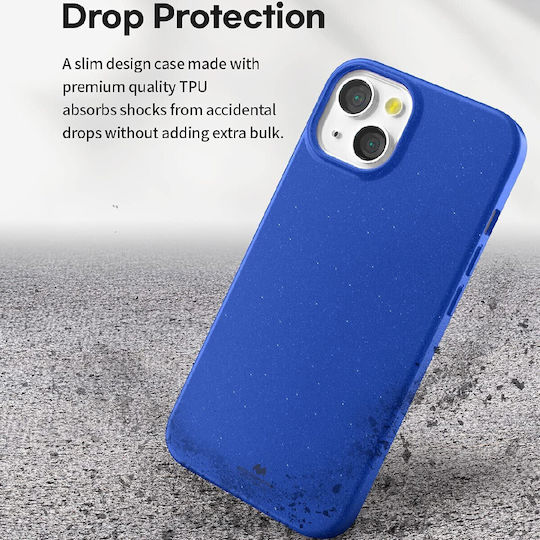 Jelly Wallet Πλαστικό / Σιλικόνης / Δερμάτινο Μπλε (iPhone 13 mini)