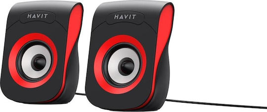 Havit SK599 2.0 Speakers 3W Red