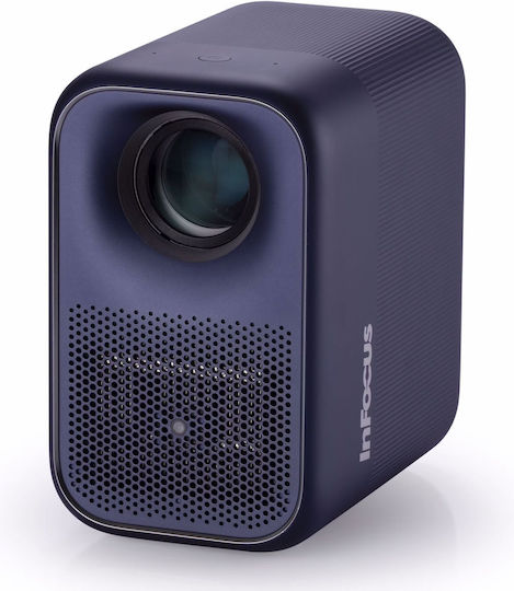 InFocus APEX Master IN3058SL Mini 3D Projector LCD Full HD LED Lamp with Wi-Fi and Built-in Speakers Blue