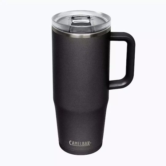 Pahar Termos Oțel Inoxidabil Fără BPA 950ml Negru