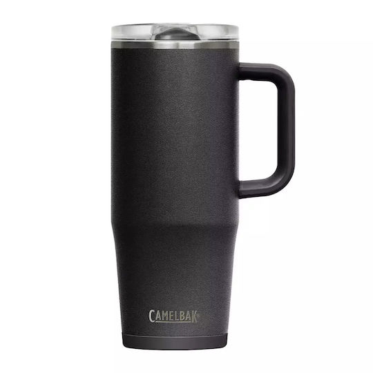 Pahar Termos Oțel Inoxidabil Fără BPA 950ml Negru
