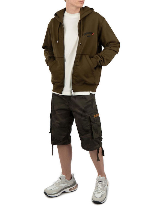 Sweatshirt Für Herren Mit Kapuze In Grün