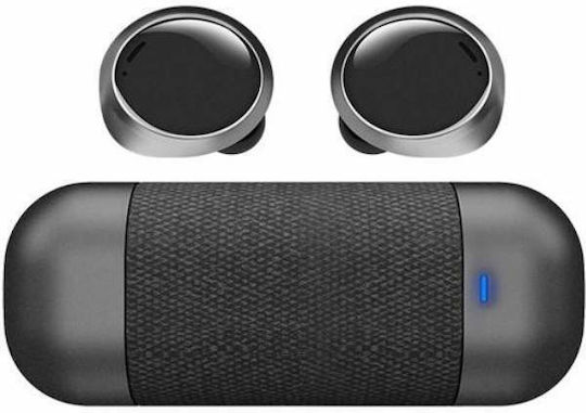 In-ear Bluetooth Handsfree Ακουστικά με Θήκη Φόρτισης Ergonomic Design
