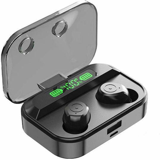 T50 Earbud Bluetooth Handsfree Căști cu Rezistență la Transpirație și Carcasă de Încărcare Intelligent LED Display