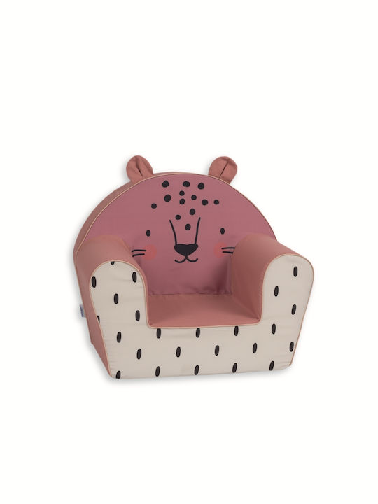 Kids Armchair with Armrests Pink 42x52x32cm