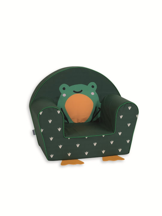 Kids Armchair with Armrests Green 42x52x32cm