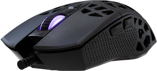 White Shark Caradoc GM-5018 RGB Геймърска Мишка 7200 DPI Черен
