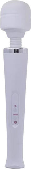 Flexibler Kopf Vibrator Klitorale Stimulation Siks Weiche Silikonspitze 10 Vibrationsmodi Massage Wasserdicht Abmessungen 32 x 6 cm Weiß