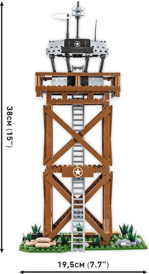 Cobi Blocuri U.s. Control Tower 664buc
