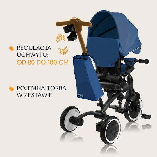 Lionelo Tricycle Convertible with Parental Handle 3 in 1 for 9 Months Beige