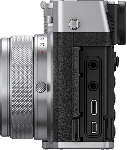 Fujifilm GFX100RF Kompaktkamera 102MP Silber