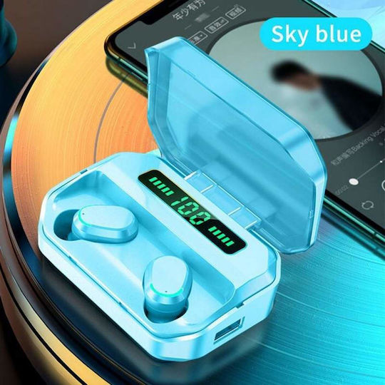 In-Ear Bluetooth-Freisprecheinrichtung Kopfhörer mit Ladeetui Display