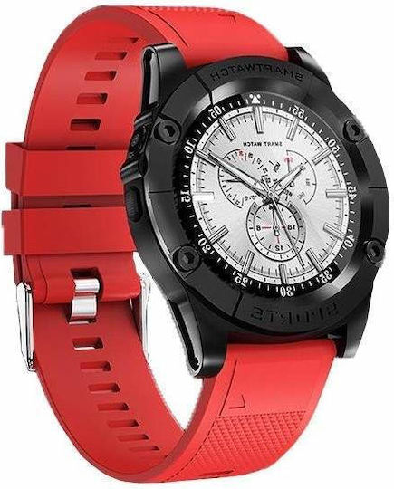Smartwatch με SIM (Κόκκινο)