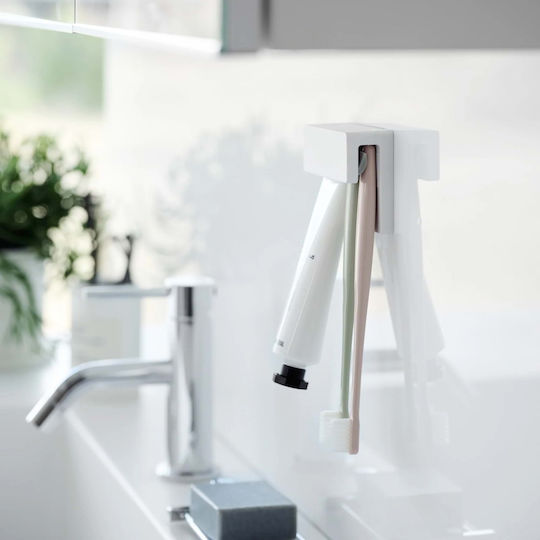 Yamazaki Toothbrush Support Base Wallpaper Plastic White