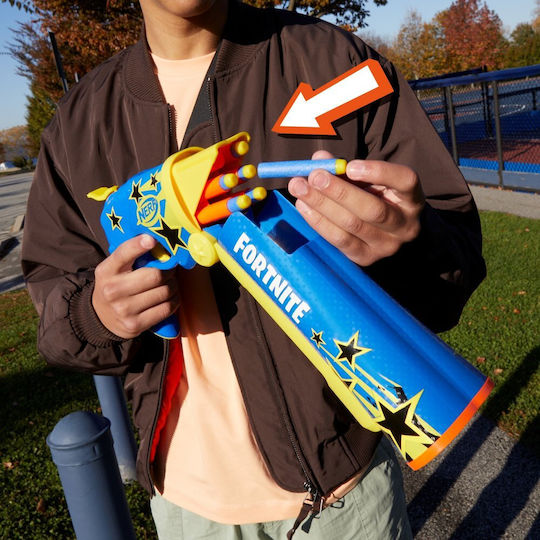 Nerf Half Tone Hero Fortnite Launcher For Ages 8+
