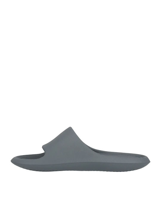 Men's Gray Slides