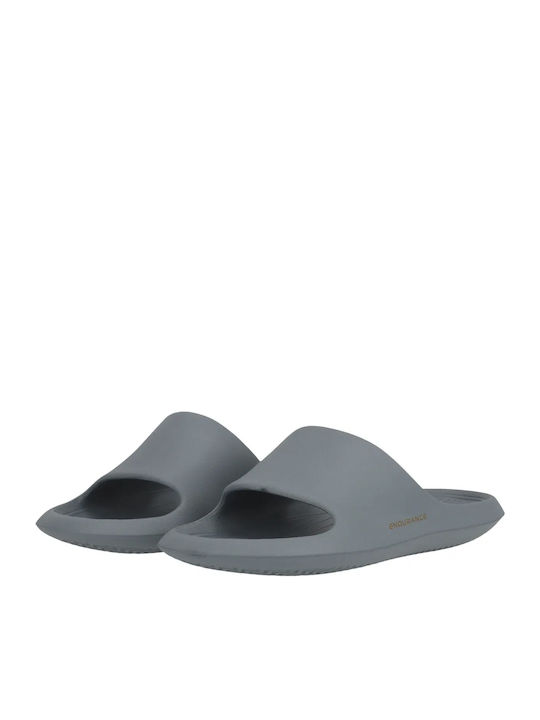 Men's Gray Slides