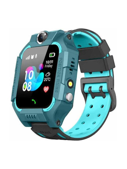 Kinder-Smartwatch Smartwatch Für Kinder mit GPS Grün
