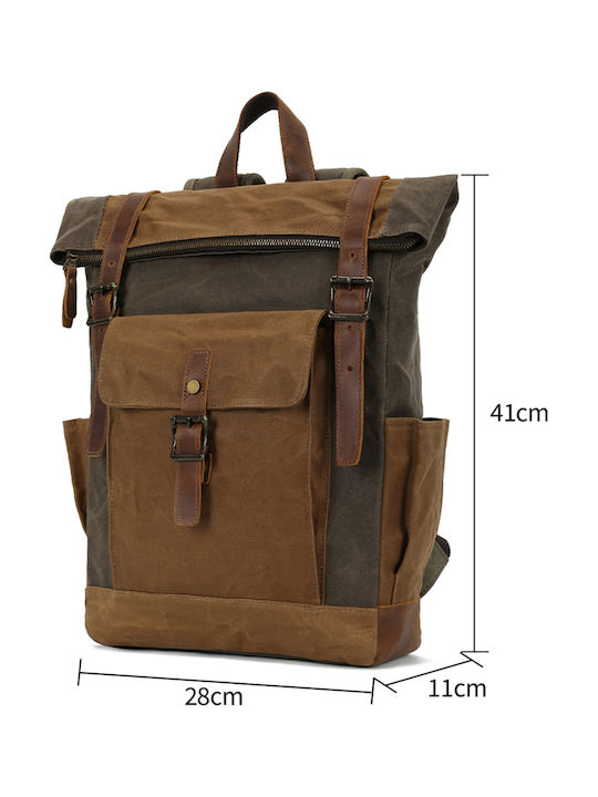 Jolar Backpack Αδιάβροχο 39lt Καφέ