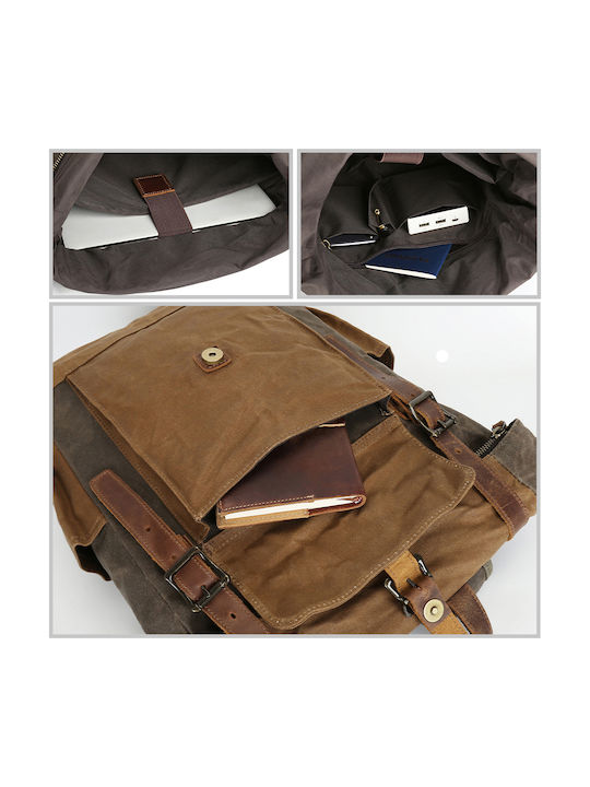 Jolar Backpack Αδιάβροχο 39lt Καφέ