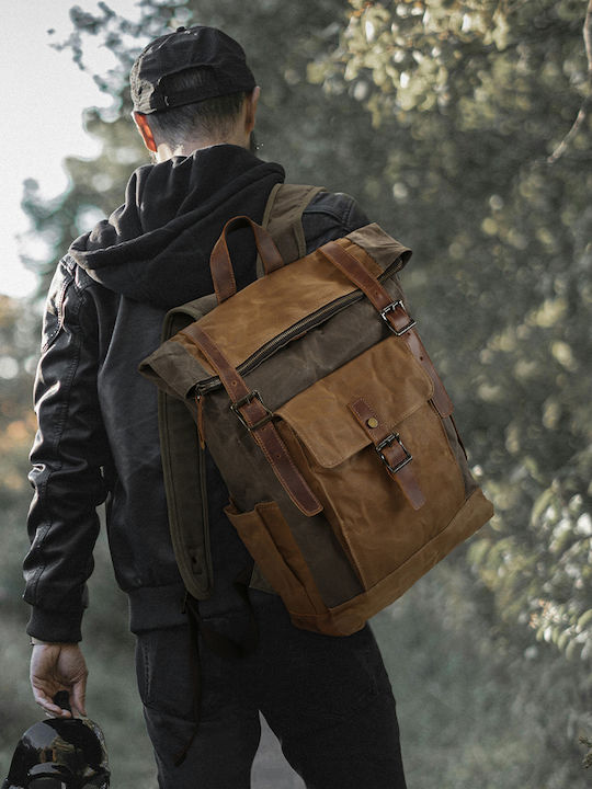Jolar Backpack Αδιάβροχο 39lt Καφέ