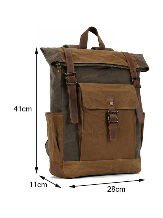 Jolar Backpack Αδιάβροχο 39lt Καφέ