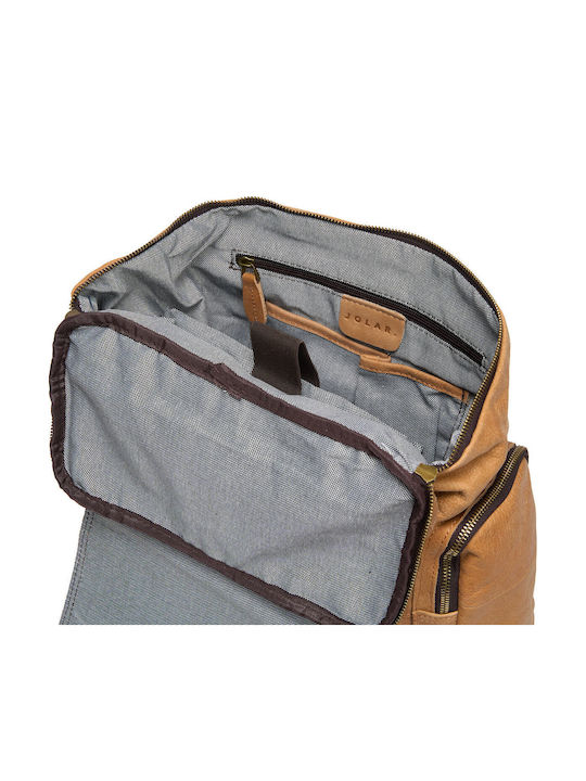 Jolar Backpack Αδιάβροχο 24lt Καφέ