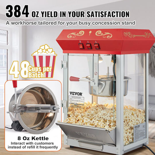 Vevor Popcorn Maker 850W
