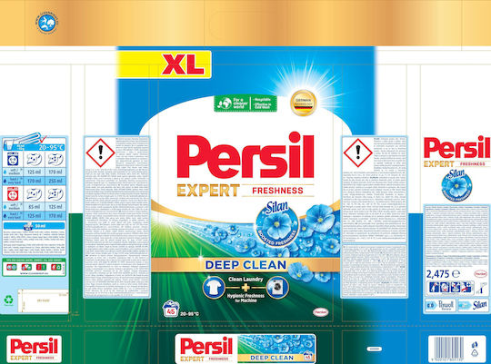 Persil Detergent Powder for Whites Clothes 2.475kg (45 Measuring Cups)