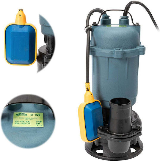 Κινητήρας Υποβρύχιας Αντλίας 4.13hp με Φλοτέρ GF-1128