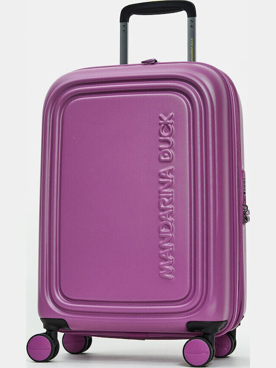 Valise Cabine Extensible Mandarina Duck Logoduck, Couleur Rouge Violet