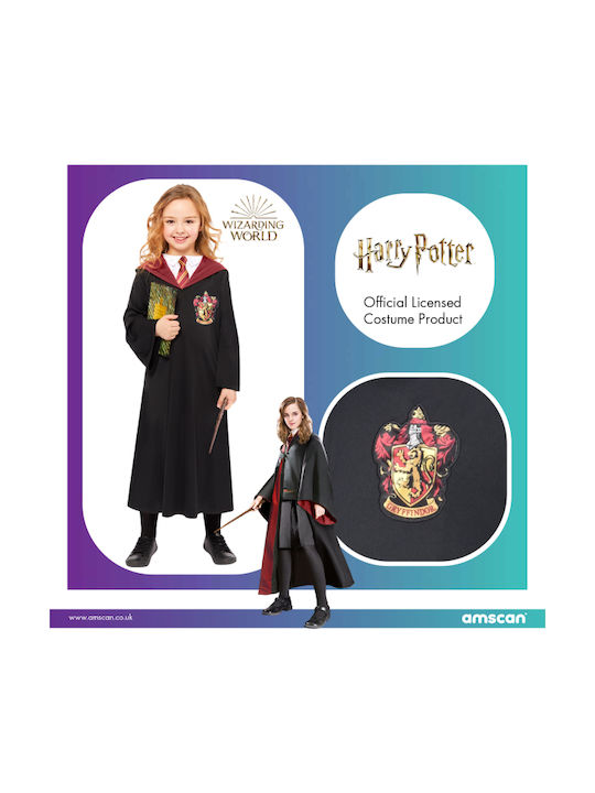 Αποκριάτικη Παιδική Στολή Harry Potter Ερμιόνη Σετ Ρόμπα Ραβδί Αποκριάτικη Παιδική Στολή Harry Potter Ερμιόνη Σετ Ρόμπα Ραβδί