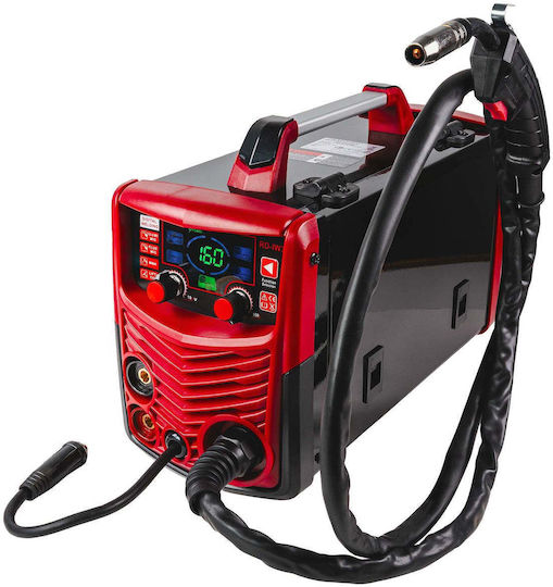 Raider Welding Machine Inverter MIG / MAG / TIG / MMA with Maximum Welding Current 160A and Duty Cycle 60%