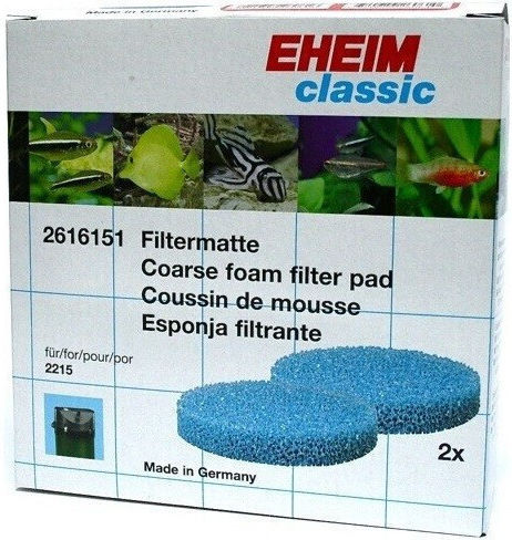 Eheim Sponge for Aquarium Filtering Set of 2 Sponges for Classic 350 Filter 2pcs