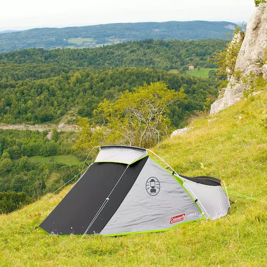 Coleman Cobra 3 Χειμερινή Σκηνή Camping Ορειβασίας Γκρι με Διπλό Πανί για 3 Άτομα Αδιάβροχη 5000mm 313x310x105εκ.