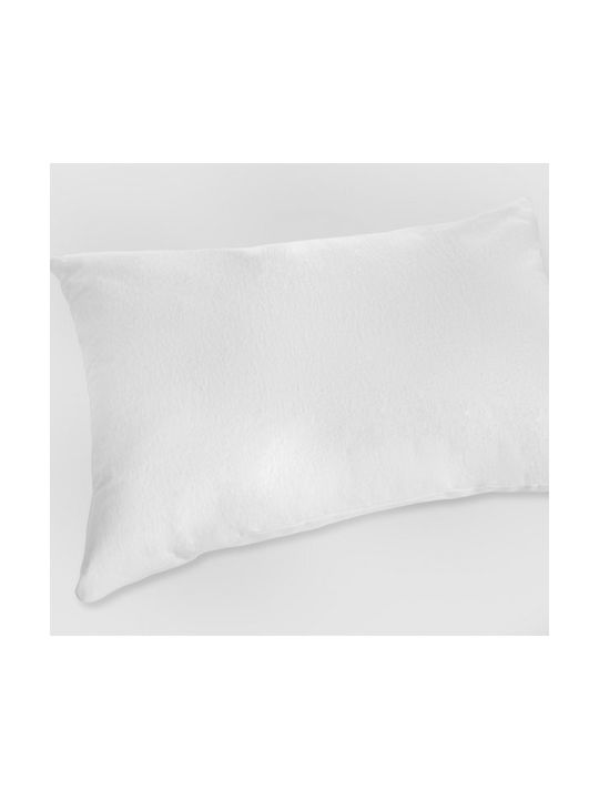 La Luna Bamboo Jersey Kissenbezug-Set Wasserdichte White 50x70cm.