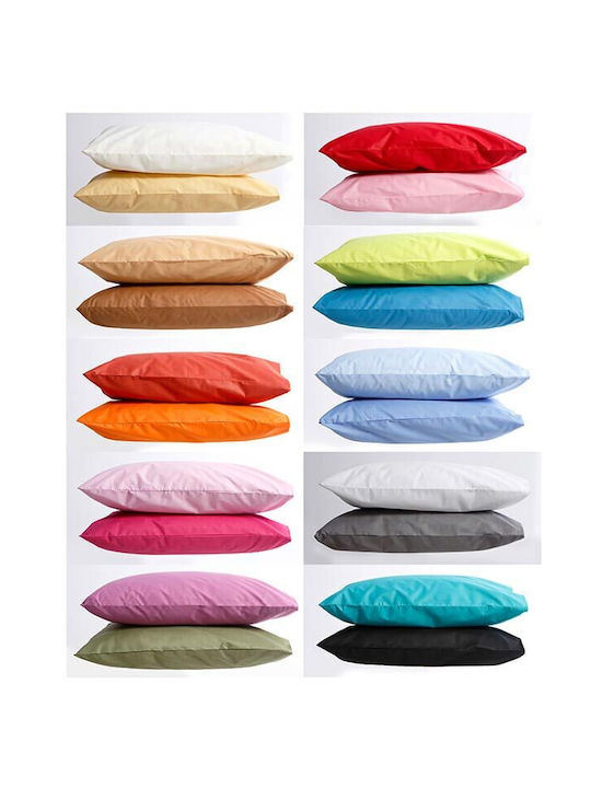 Sunshine Menta Pillowcase Set with Envelope Cover Blue 17 50x70cm.
