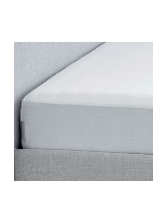 La Luna Tencel Pillow Protector Set Waterproof White 50x75cm.