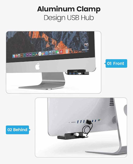 Orico MH4PU Hub 4 Θυρών USB 3.0 με σύνδεση USB-A