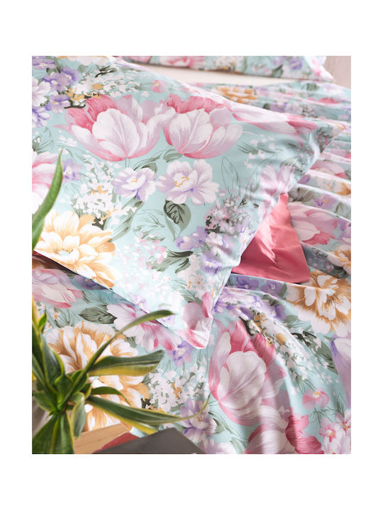 Rythmos Margo Set Față de Pernă cu plic de acoperire Multicolor 50x70cm.