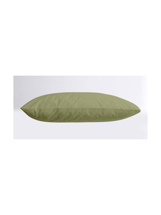 Sunshine Menta Kissenbezug-Set mit Umschlagumschlag Olive 11 50x70cm.